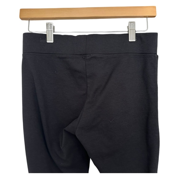 American Giant Leggings Crop Ponte Black Small Front Pocket 21.5" Inseam Size 4 - Picture 6 of 12